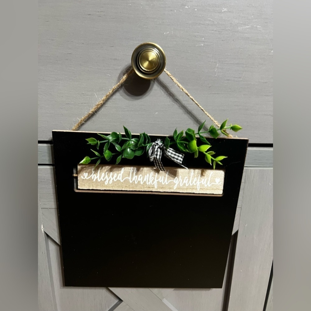 FARMHOUSE Double Chalkboard Sign